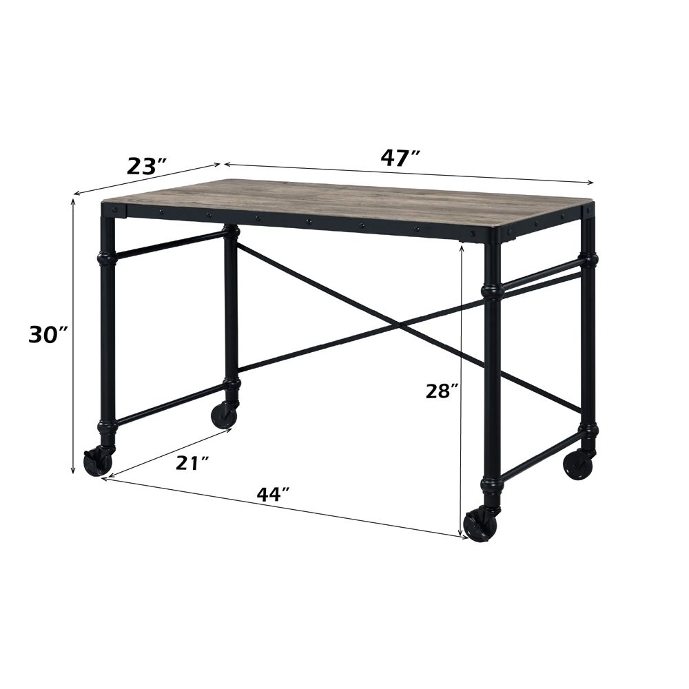 Oklarth Writing Desk – dimensions diagram