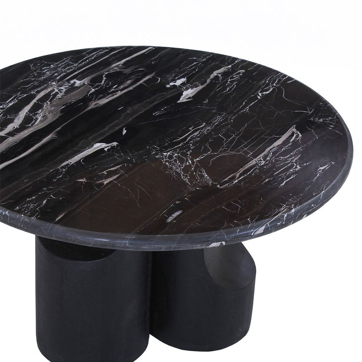Kinton Coffee Table w/Natural Marble Top – view 3
