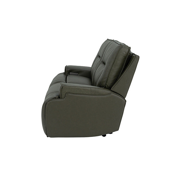 Dallas Oversized Power Sofa, Dark Olive Green - view 4