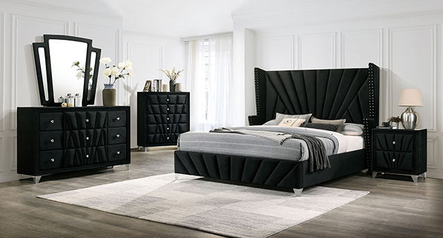 Carissa Mirror, Black - view 2