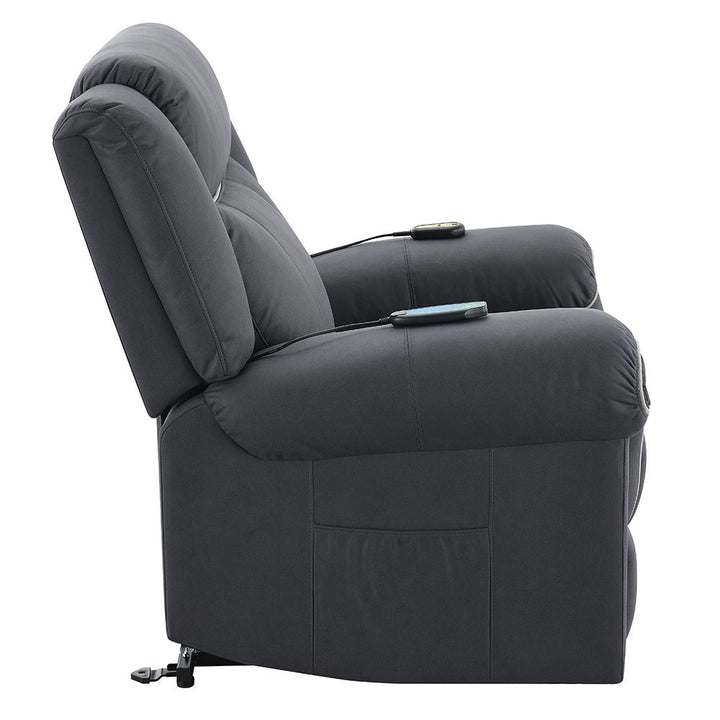 Domana Power Recliner with Lift &amp; Heating &amp; Massage