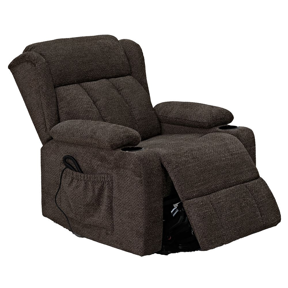 Lusio Power Motion Recliner w/Lift & Cup Holder – view 4