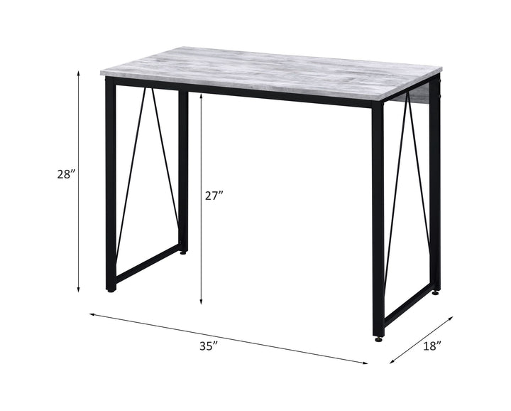 Zaidin Writing Desk – line drawing