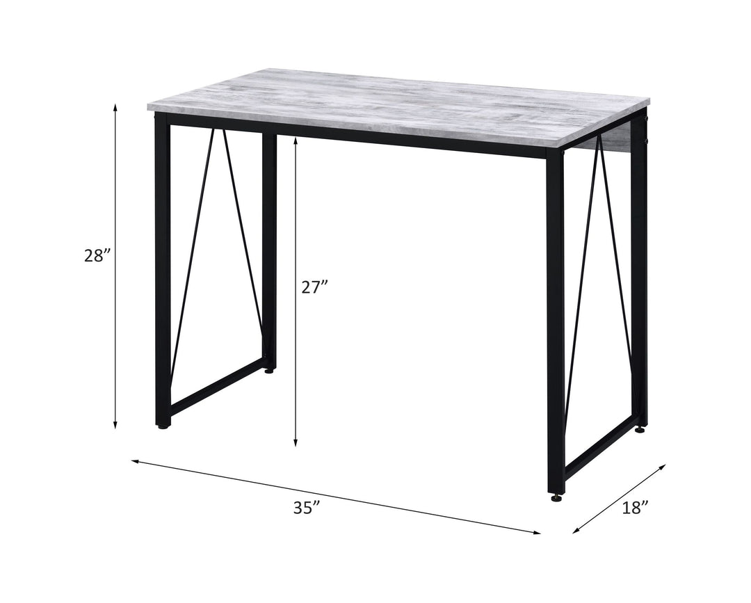 Zaidin Writing Desk – line drawing
