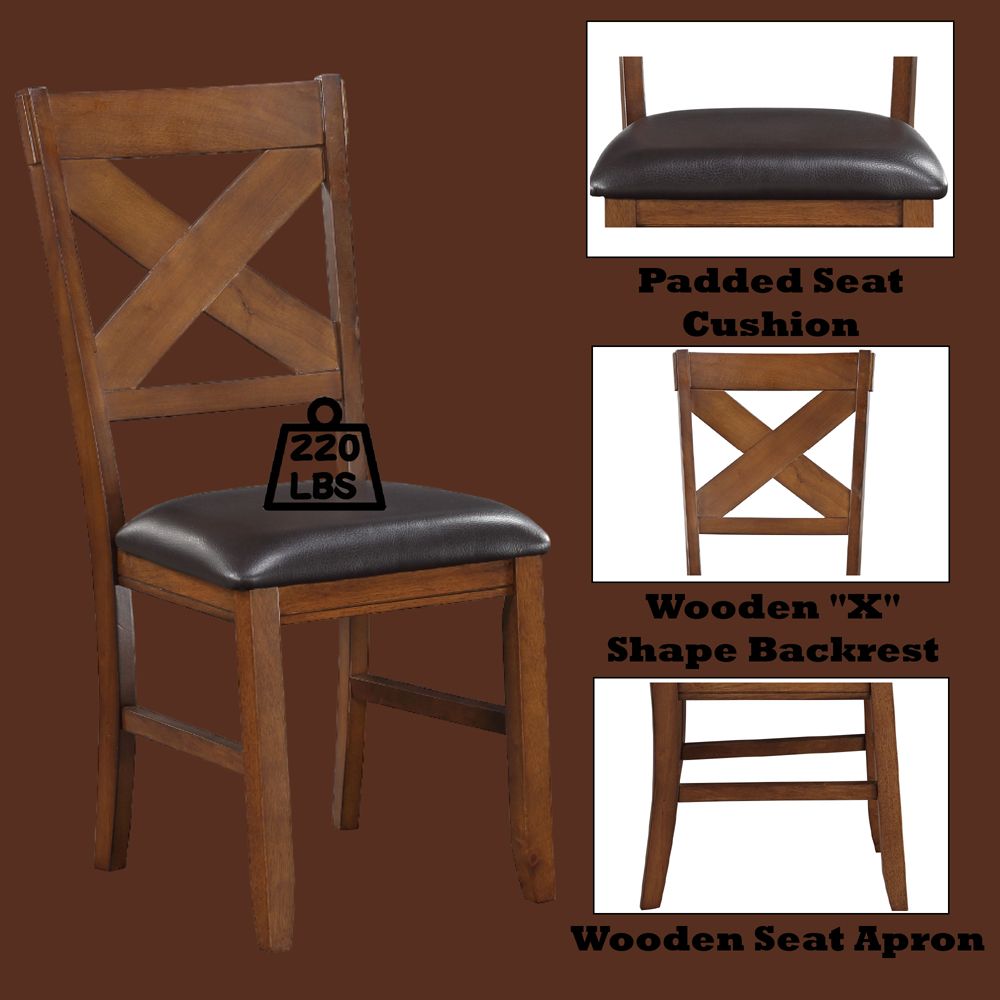 Apollo Side Chair (Set-2) – features callout