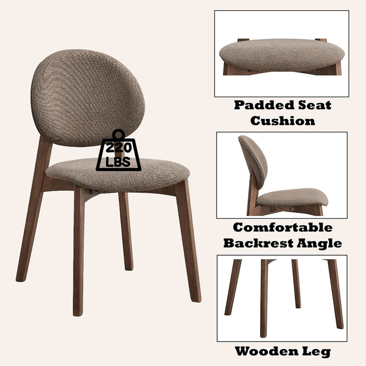 Hadasa Side Chair (Set-2) – features callout