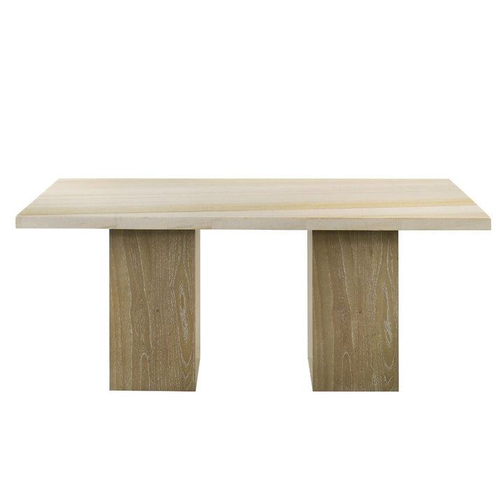 Olinda Dining Table w/Natrual Marble Top – view 4