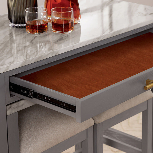 Whitehall 5 Pc Counter Ht Table Set - view 4