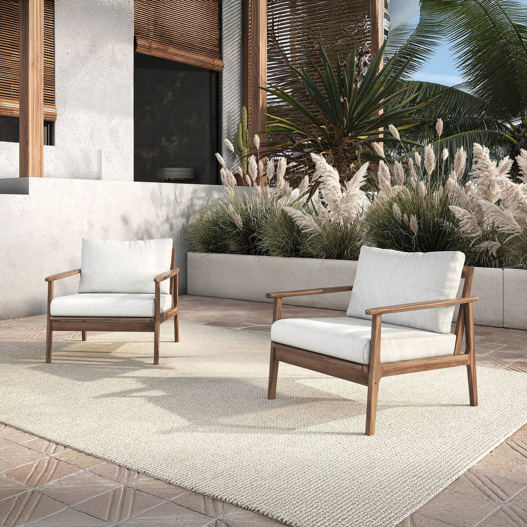 Ashton Patio Club Chair (2 Per Carton)-Natural