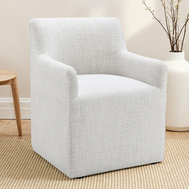 Fico Arm Chair, Pristine White - view 4
