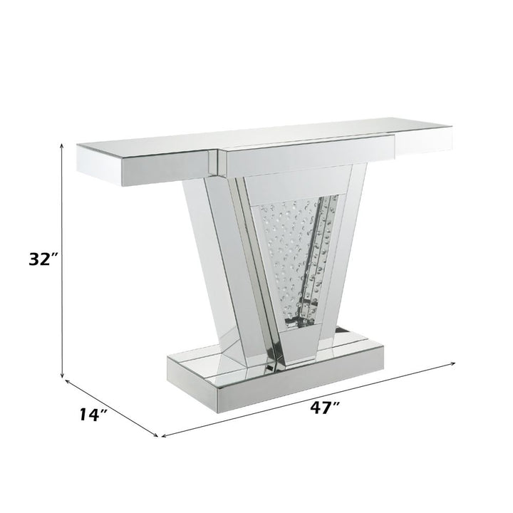 Nysa Console Table – dimensions diagram
