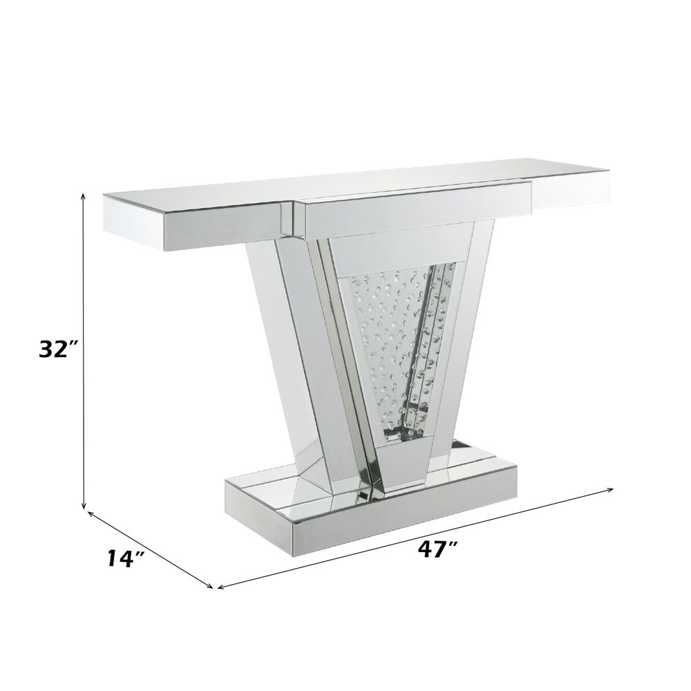 Nysa Console Table – dimensions diagram
