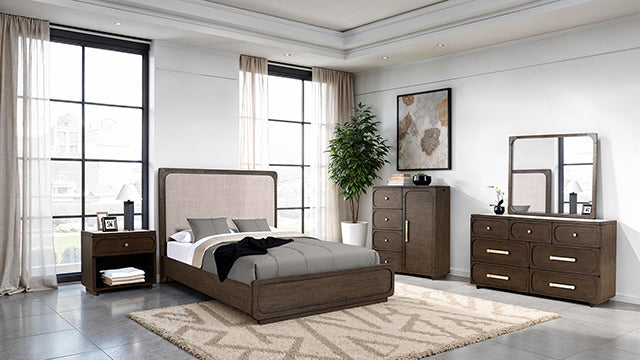 Vellara Bed, Dark Walnut - view 2