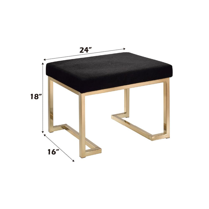 Boice Ottoman – dimensions diagram