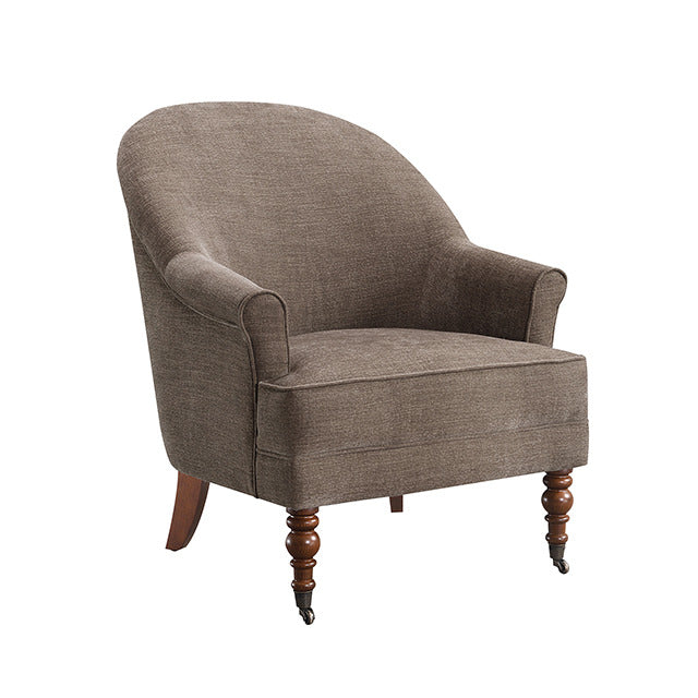 Raelyn Accent Chair, Walnut Brown