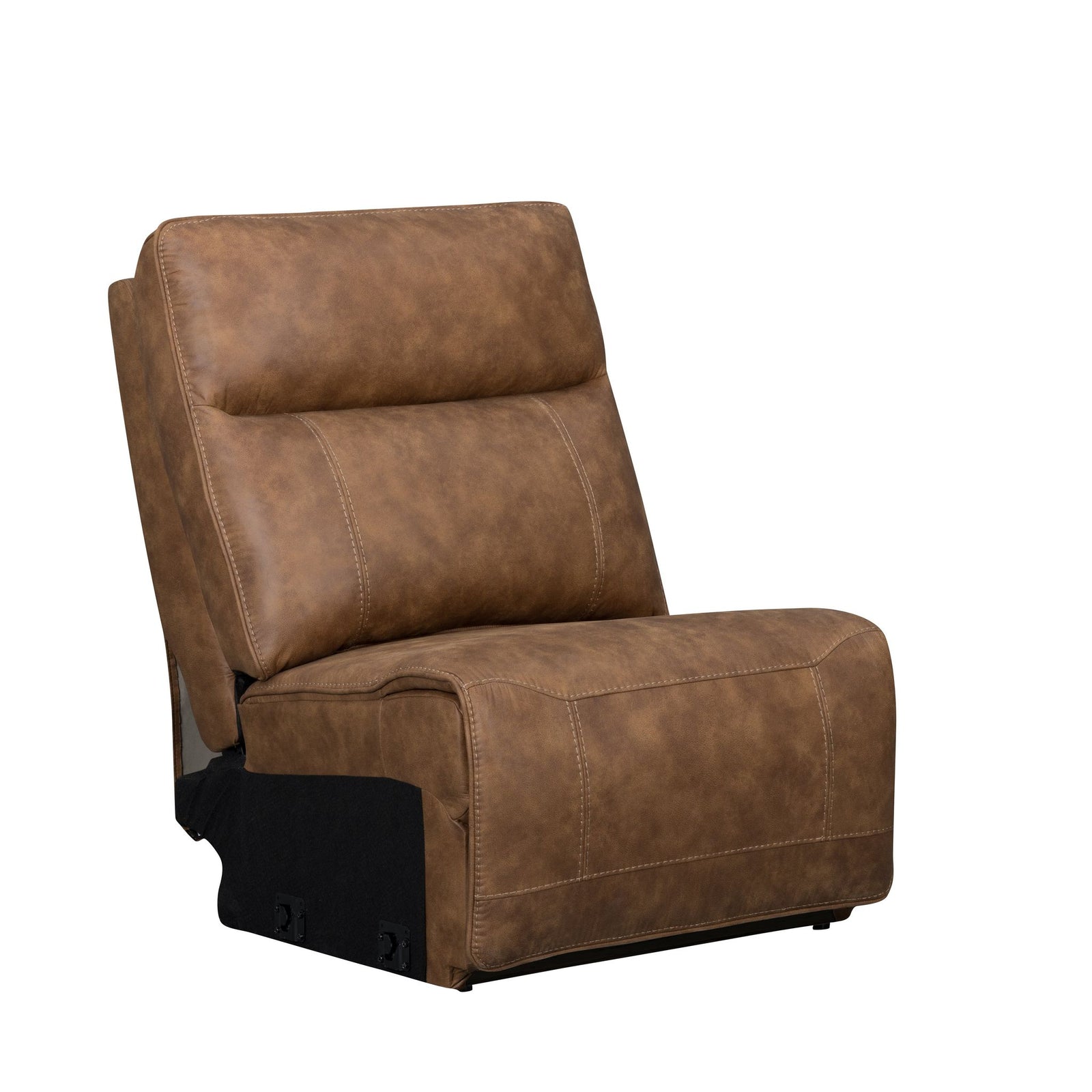 Kyra Armless Chair-Saddle