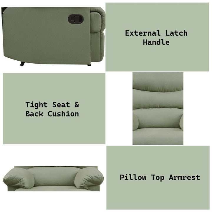 Arcadia Motion Recliner – features callout