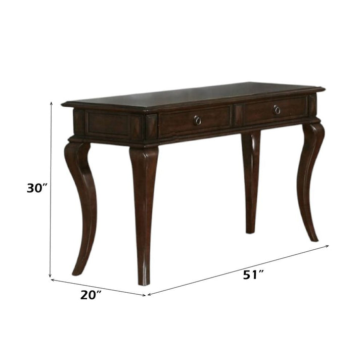 Amado Sofa Table – dimensions diagram