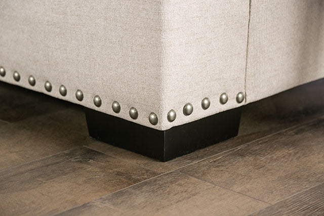 Sonora Loveseat, Beige - view 8