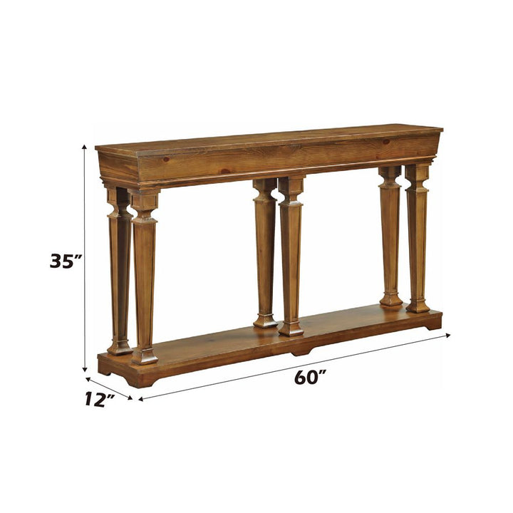 Garrison Console Table – dimensions diagram