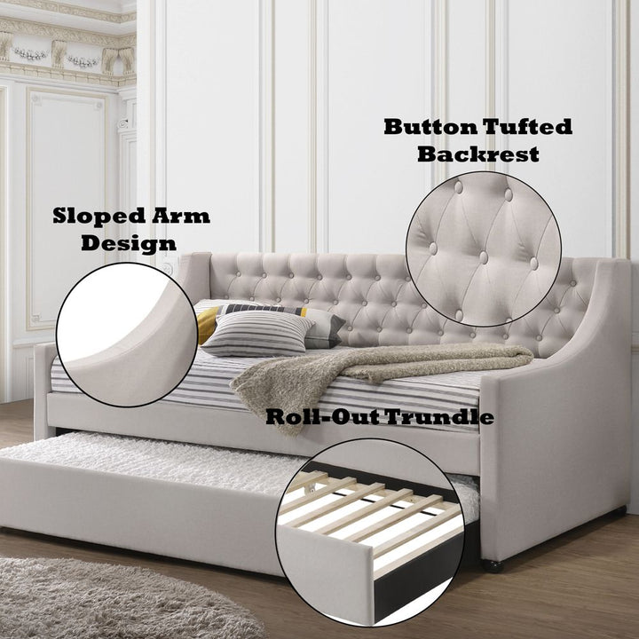 Lianna Daybed W/Trundle (Twin) – features callout