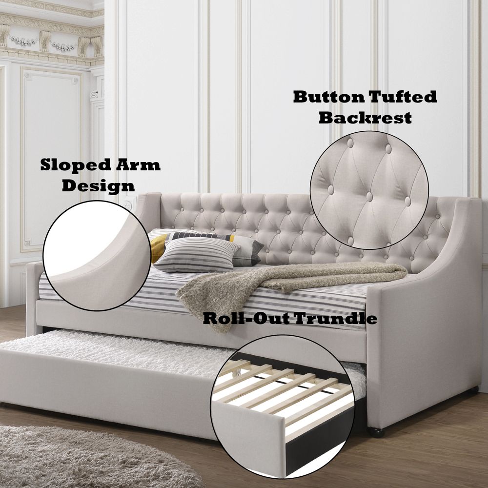 Lianna Daybed W/Trundle (Twin) – features callout