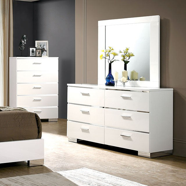 Carlie Dresser, White