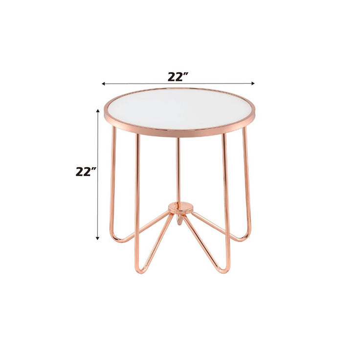 Alivia End Table – dimensions diagram
