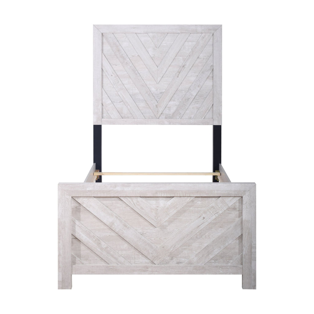 Biscayne 3/3 T Hb,fb, & Slats-Driftwood