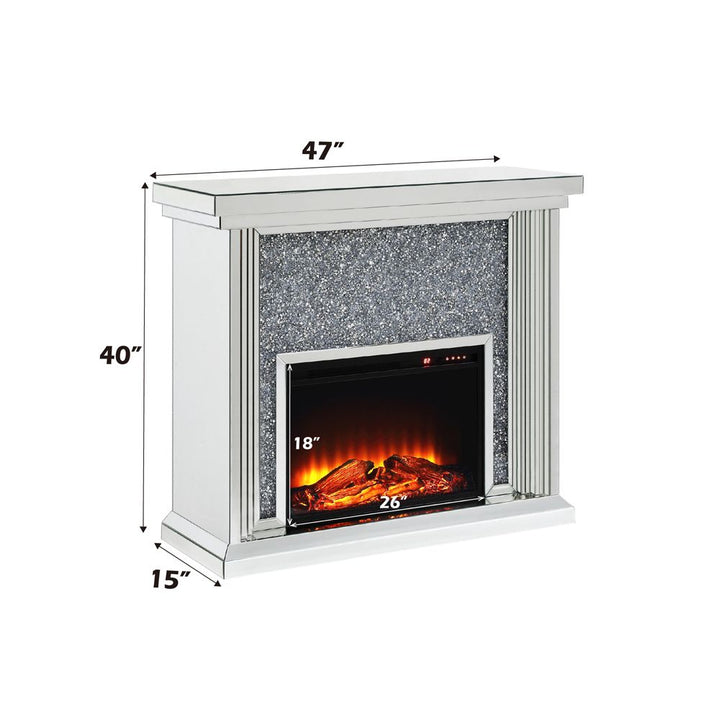 Noralie Fireplace – dimensions diagram