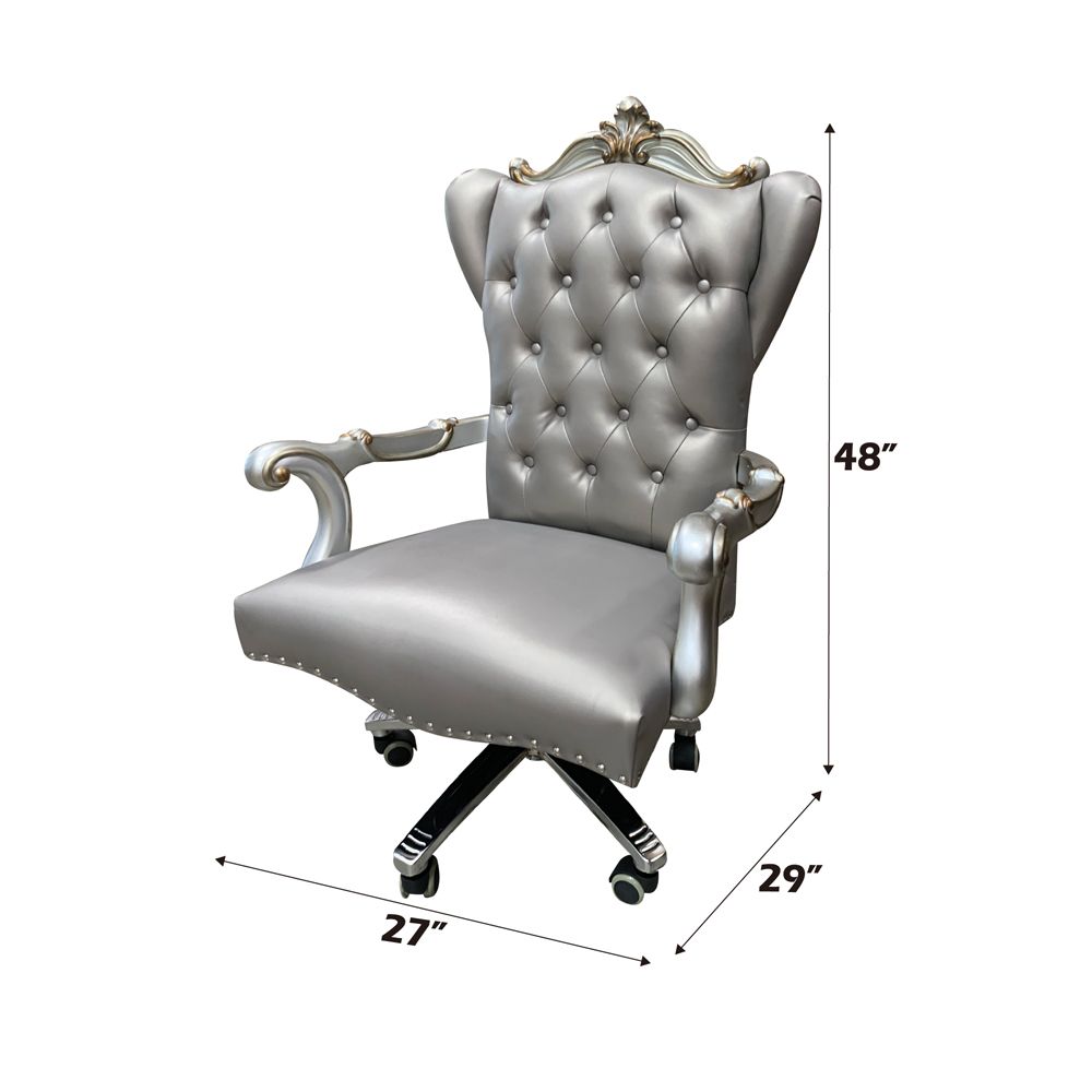 Versailles Executive Office Chair – dimensions diagram