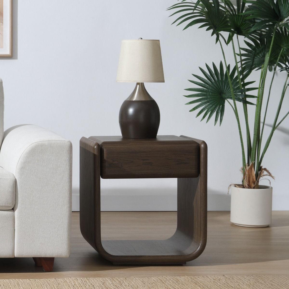 Lanza End Table w/Drawer