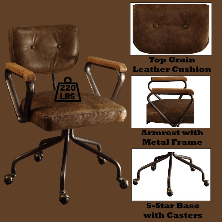 Hallie Office Chair – features callout