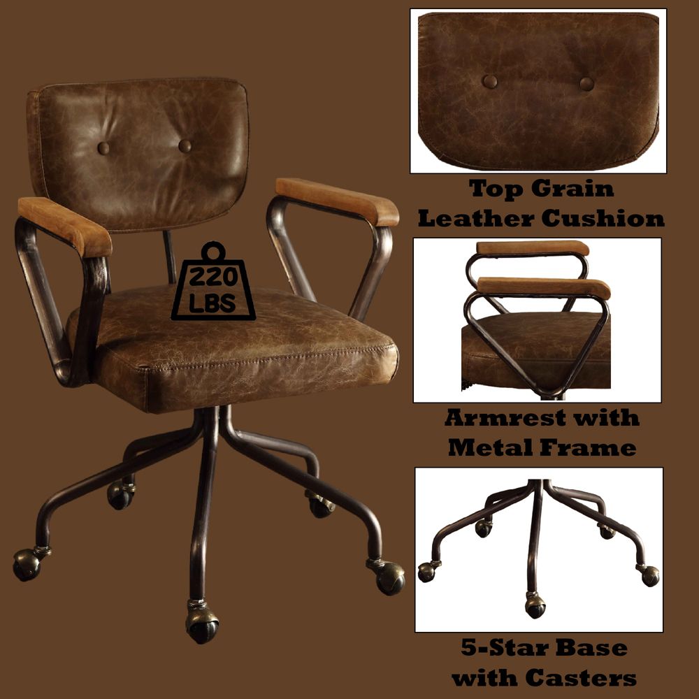 Hallie Office Chair – features callout