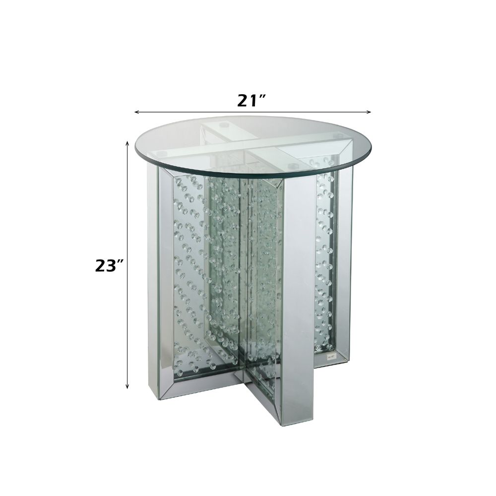 Nysa End Table – dimensions diagram