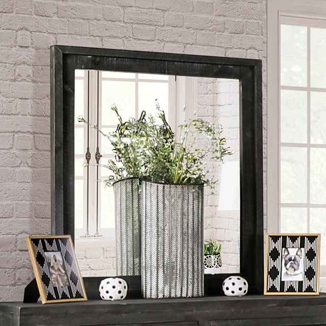Oakridge Mirror, Charcoal