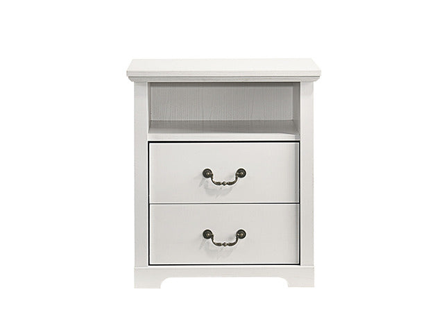 Amble Nightstand, White