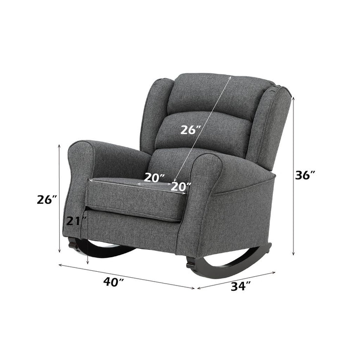 Fabien Rocking Chair – dimensions diagram