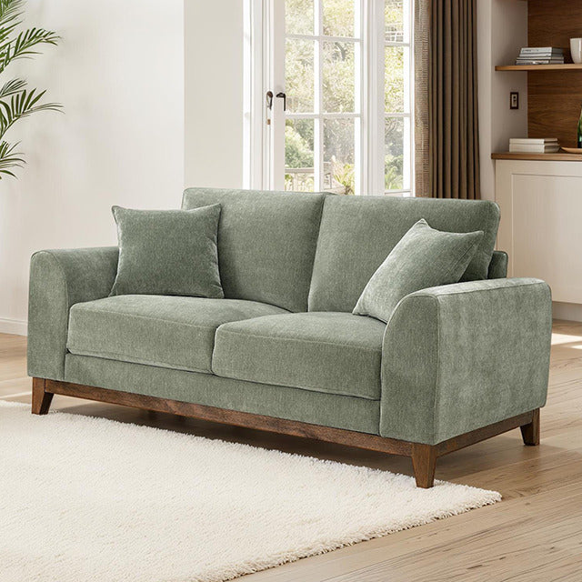 Watton Loveseat, Olive Green - view 2