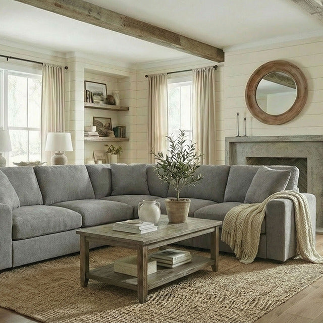Crowle Sectional, Gray - view 2