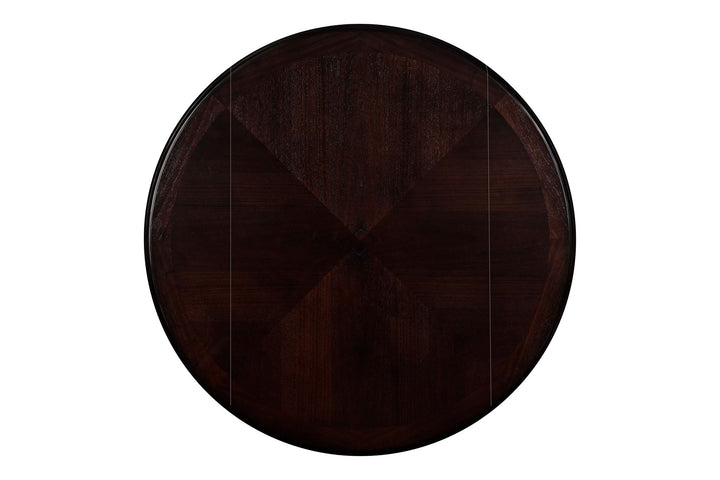 Gia 3 Pc 42" Counter Drop Leaf Table &amp; 2 Chairs-Ebony