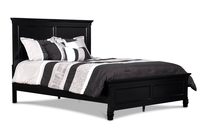 Tamarack 6/6-6/0 Ek/wk Headboard, Footboard &amp; Slats- Black