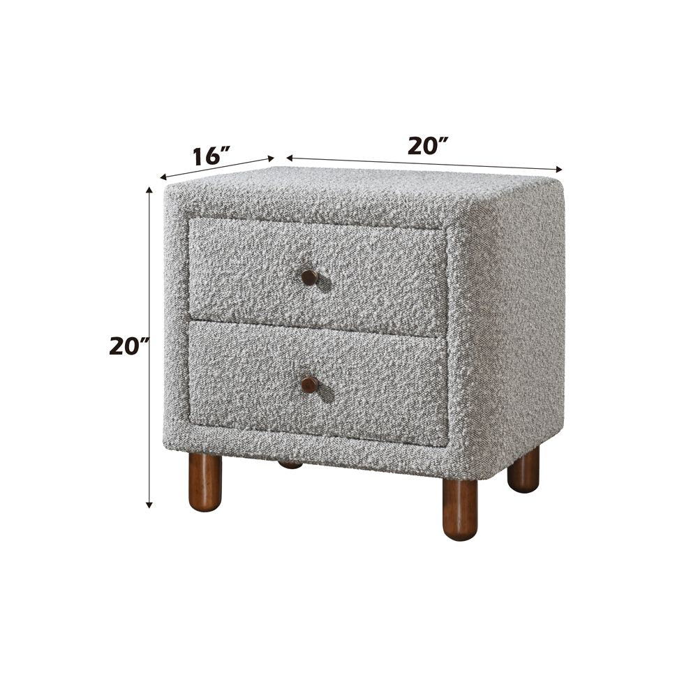 Cleo Nightstand – dimensions diagram