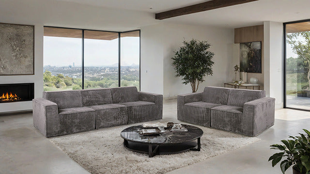 Kimara Sofa, Dark Gray - view 2