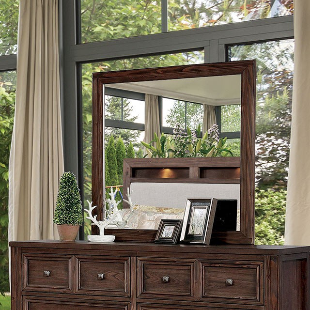 Tywyn Mirror, Dark Oak - view 2