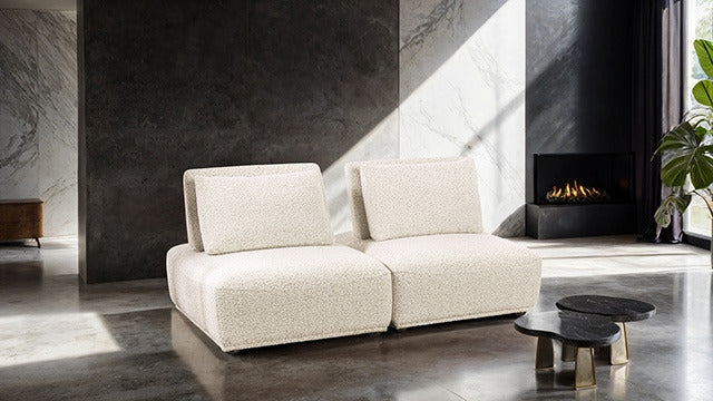 Stavanger 2-Seater, Beige - view 2