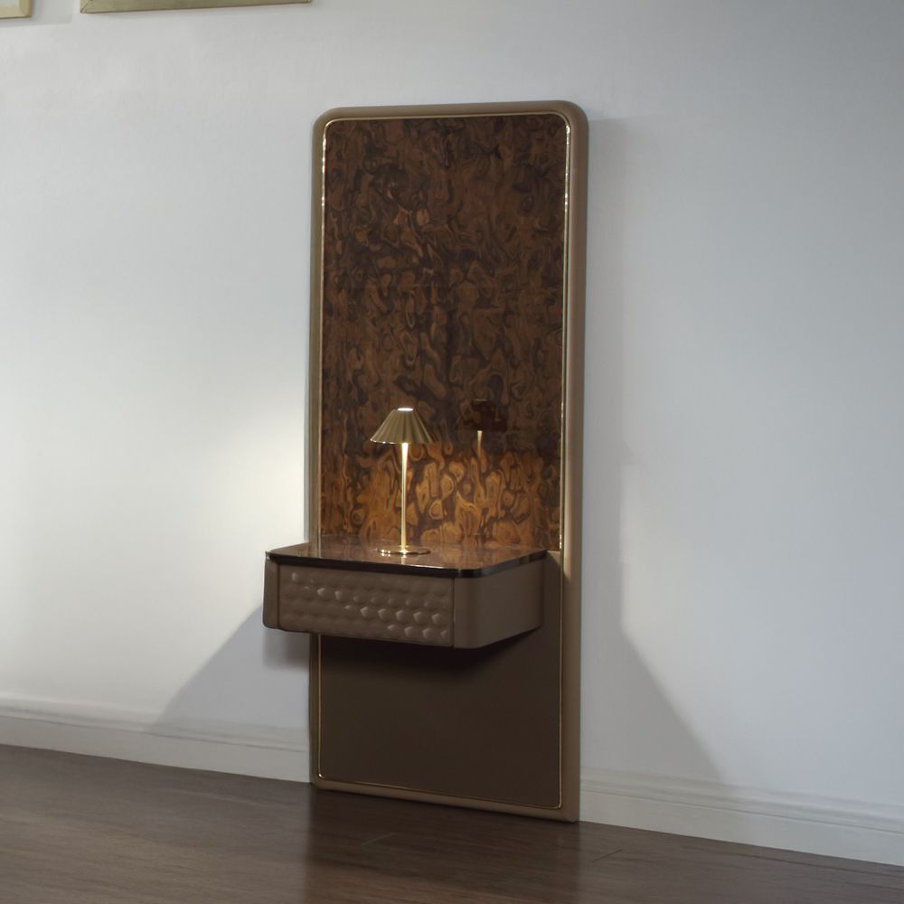 Marcelino Nightstand W/Wall Pier (EK)