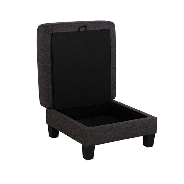 Cinderford Storage Ottomen, Dark Gray - view 2
