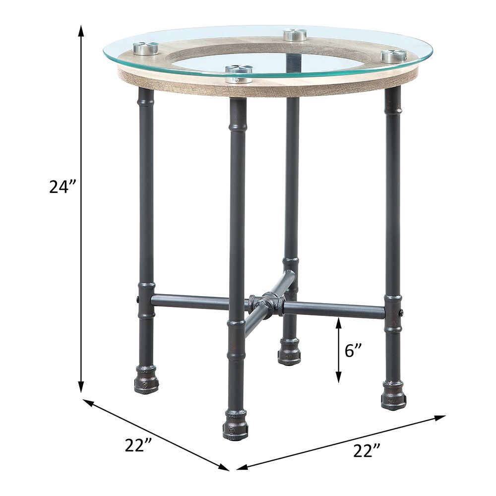 Brantley End Table – line drawing