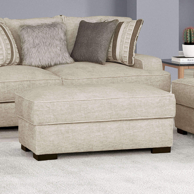 Ardenfold Ottoman, Beige - view 3